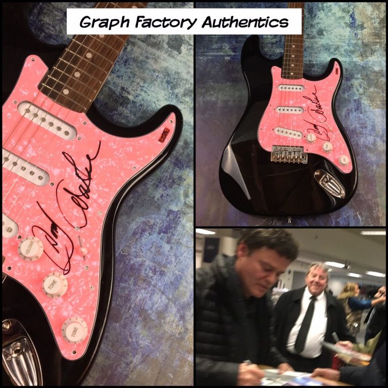 GFA DONNY & MARIE OSMOND * THE OSMONDS * SIGNED ELECTRIC GUITAR PROOF D1 COA COLLECTIBLE MEMORABILIA