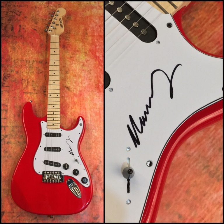 GFA COME AWAY WITH ME * NORAH JONES * SIGNED AUTOGRAPHED ELECTRIC GUITAR AD2 COA COLLECTIBLE MEMORABILIA