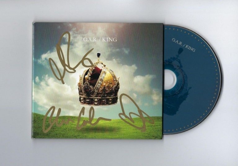 GFA MARC ROBERGE OF A REVOLUTION * O.A.R. * BAND X3 SIGNED OAR CD BOOKLET O4 COA COLLECTIBLE MEMORABILIA