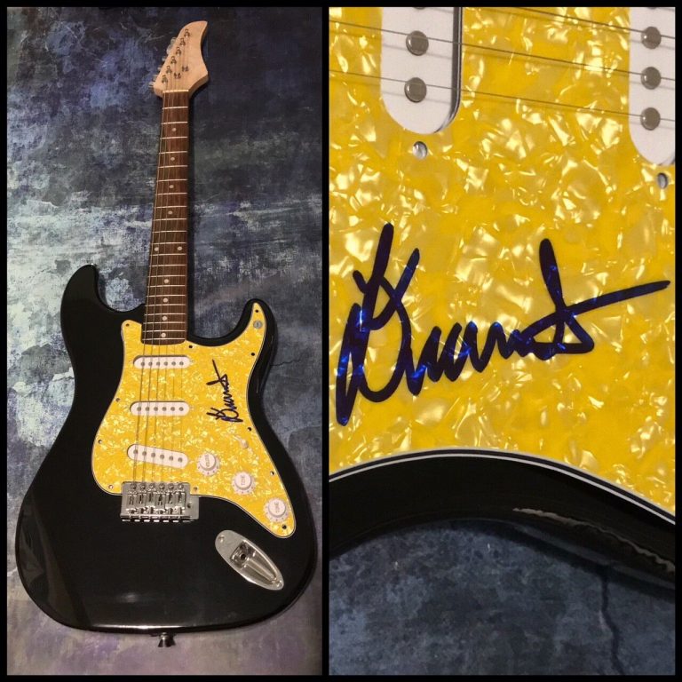 GFA HAD ENOUGH SEXY ROCK STAR * DIAMANTE * SIGNED AUTOGRAPH ELECTRIC GUITAR COA COLLECTIBLE MEMORABILIA