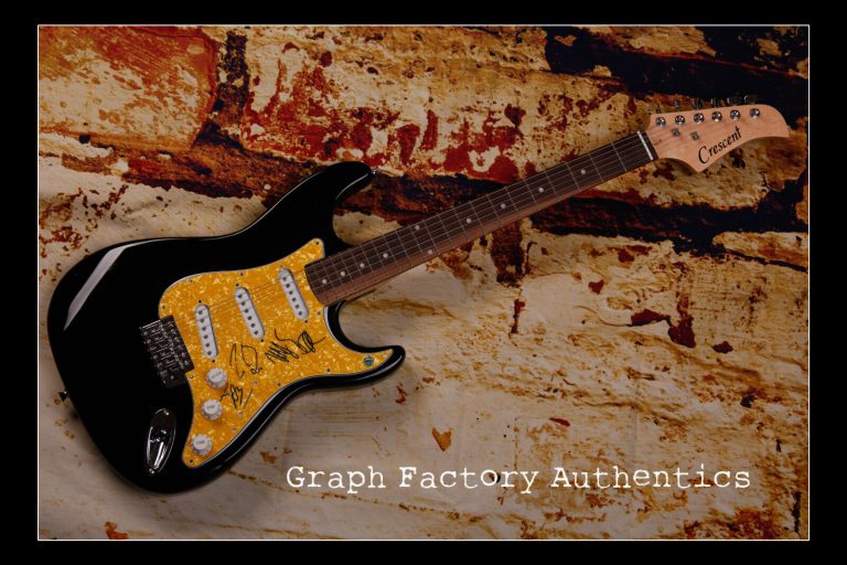 GFA BEST DAY OF MY LIFE * AMERICAN AUTHORS * SIGNED ELECTRIC GUITAR COA COLLECTIBLE MEMORABILIA