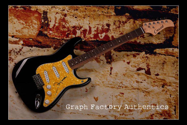 GFA LEGENDARY POP STAR * JOHNNY MATHIS * SIGNED ELECTRIC GUITAR AD1 COA COLLECTIBLE MEMORABILIA