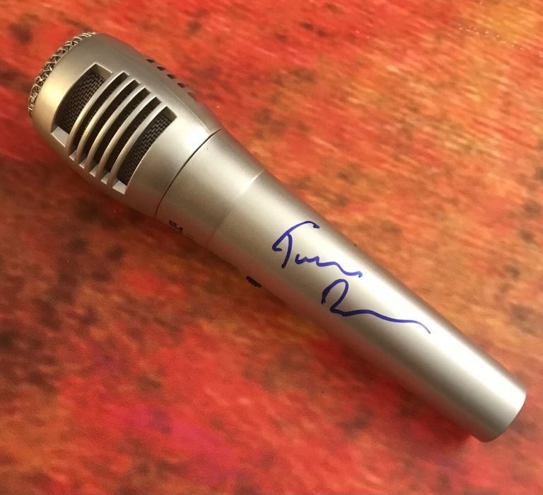 GFA STATE OF THE HEART * PATRICK DRONEY * SIGNED MICROPHONE PROOF P5 COA COLLECTIBLE MEMORABILIA