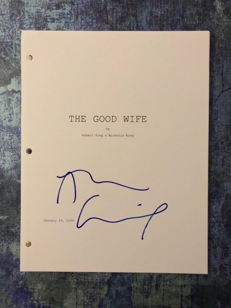 GFA THE GOOD WIFE ELI GOLD * ALAN CUMMING * SIGNED TV SHOW SCRIPT PROOF COA COLLECTIBLE MEMORABILIA