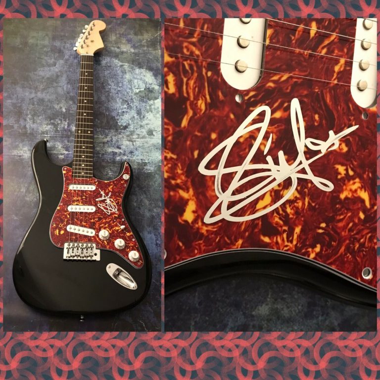 GFA FEELING GOOD STAR * DEMUN JONES * SIGNED ELECTRIC GUITAR D1 COA COLLECTIBLE MEMORABILIA