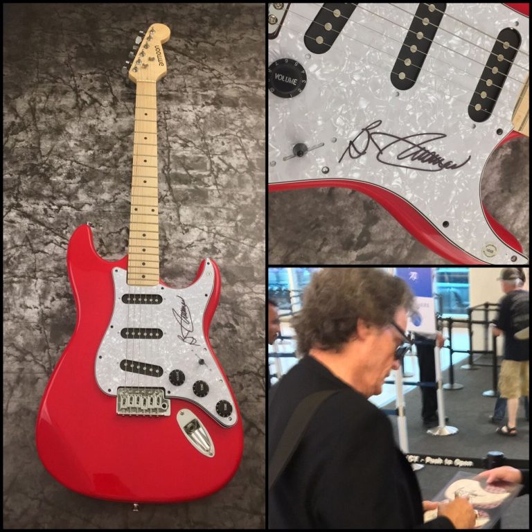GFA HOOKED ON A FEELING * B.J. THOMAS * SIGNED AUTOGRAPH ELECTRIC GUITAR B2 COA COLLECTIBLE MEMORABILIA