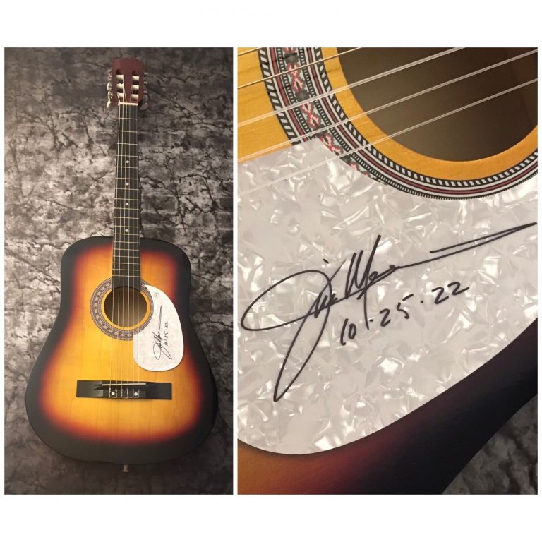 GFA BUFFALO SPRINGFIELD & POCO * JIM MESSINA * SIGNED ACOUSTIC GUITAR J4 COA COLLECTIBLE MEMORABILIA