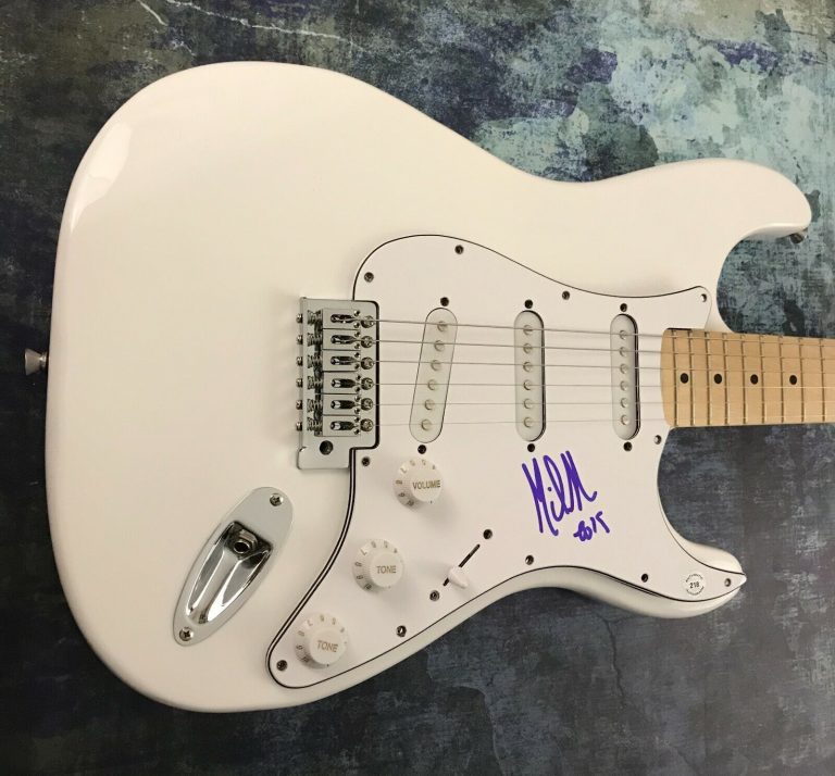 GFA NITRO BAND GUITARIST * MICHAEL ANGELO BATIO * SIGNED ELECTRIC GUITAR M3 COA COLLECTIBLE MEMORABILIA