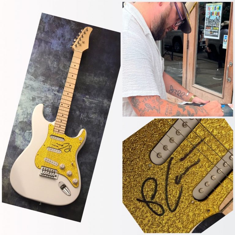 GFA ROOM 41 HOLY GHOST FIRE * PAUL CAUTHEN* SIGNED ELECTRIC GUITAR PROOF P3 COA COLLECTIBLE MEMORABILIA