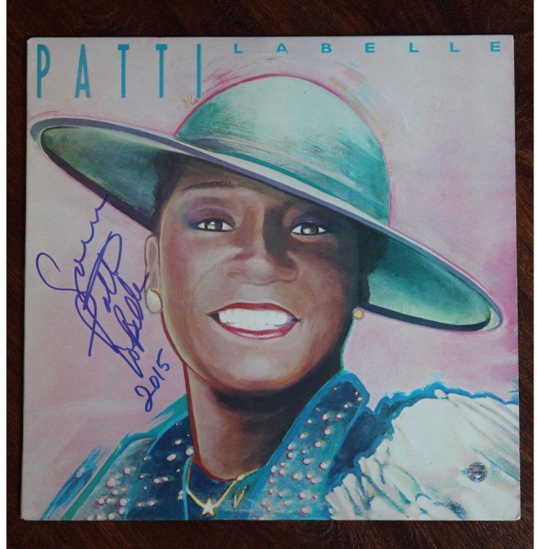 GFA LEGENDARY DIVA * PATTI LABELLE * SIGNED USED RECORD ALBUM AD3 COA COLLECTIBLE MEMORABILIA