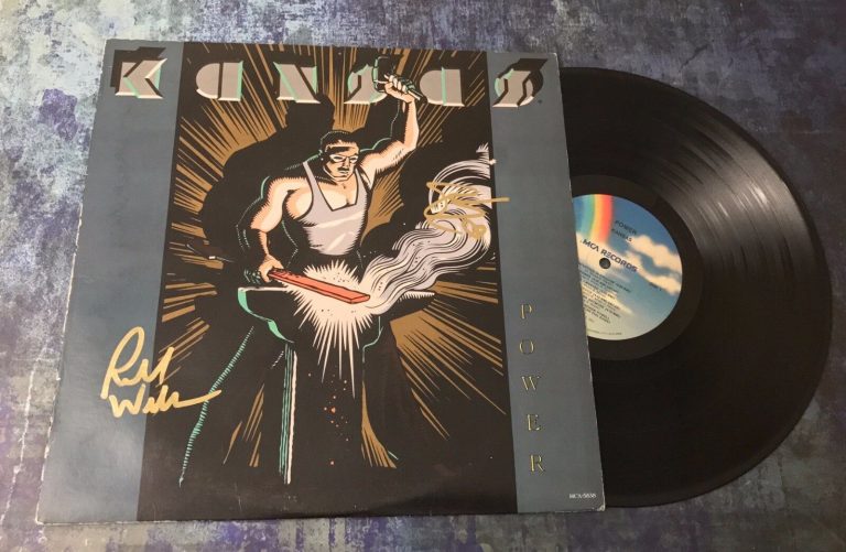 GFA PHIL EHART & RICH WILLIAMS * KANSAS BAND * SIGNED RECORD ALBUM AD3 COA COLLECTIBLE MEMORABILIA