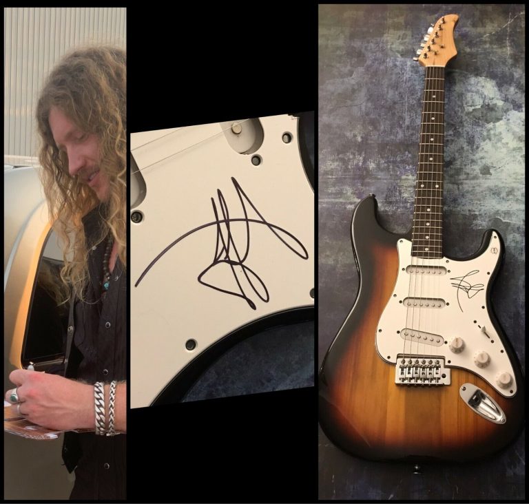 GFA HIGHWAYMAN GUITARIST * JARED JAMES NICHOLS * SIGNED ELECTRIC GUITAR J5 COA COLLECTIBLE MEMORABILIA