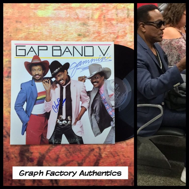 GFA Gap Band Singer CHARLIE WILSON Signed Record Album PROOF