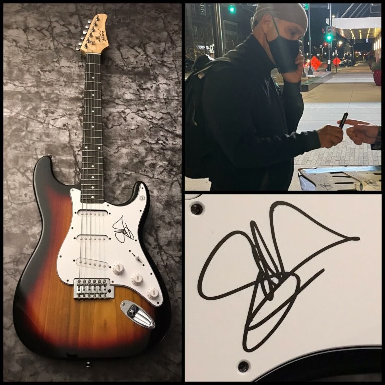 GFA BIG BAD VOODOO DADDY * SCOTTY MORRIS * SIGNED ELECTRIC GUITAR PROOF S3 COA COLLECTIBLE MEMORABILIA
