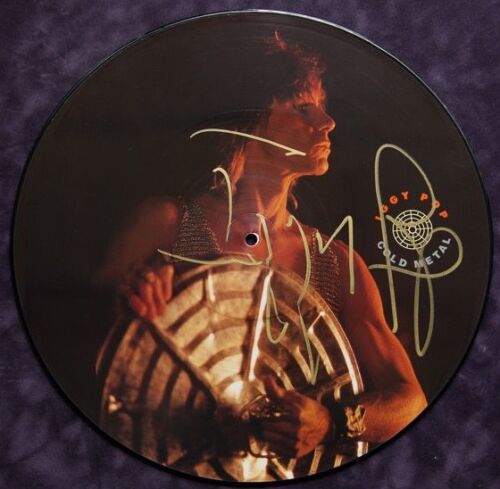 GFA THE STOOGES * IGGY POP * SIGNED LASER DISC RECORD ALBUM PROOF AD2 COA COLLECTIBLE MEMORABILIA