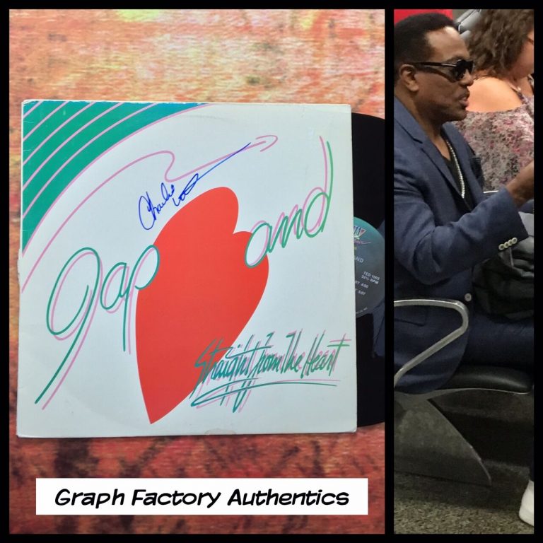 GFA GAP BAND SINGER * CHARLIE WILSON * SIGNED RECORD ALBUM PROOF C2 COA COLLECTIBLE MEMORABILIA