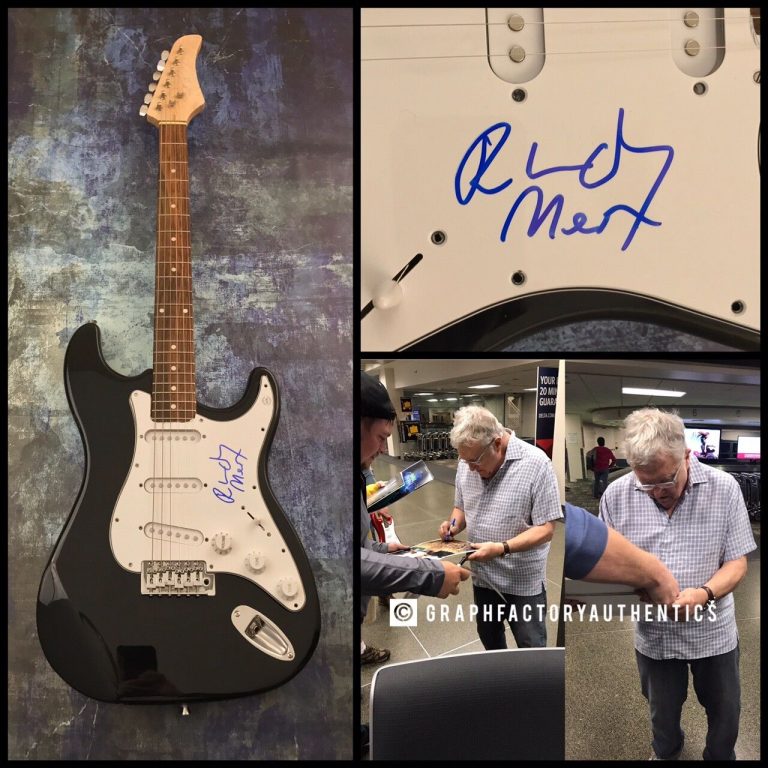GFA ROCK & ROLL HALL OF FAME * RANDY NEWMAN * SIGNED ELECTRIC GUITAR AD1 COA COLLECTIBLE MEMORABILIA