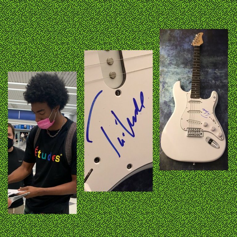 GFA TV A.O.K & DRUGS STAR * TAI VERDES * SIGNED ELECTRIC GUITAR PROOF T1 COA COLLECTIBLE MEMORABILIA