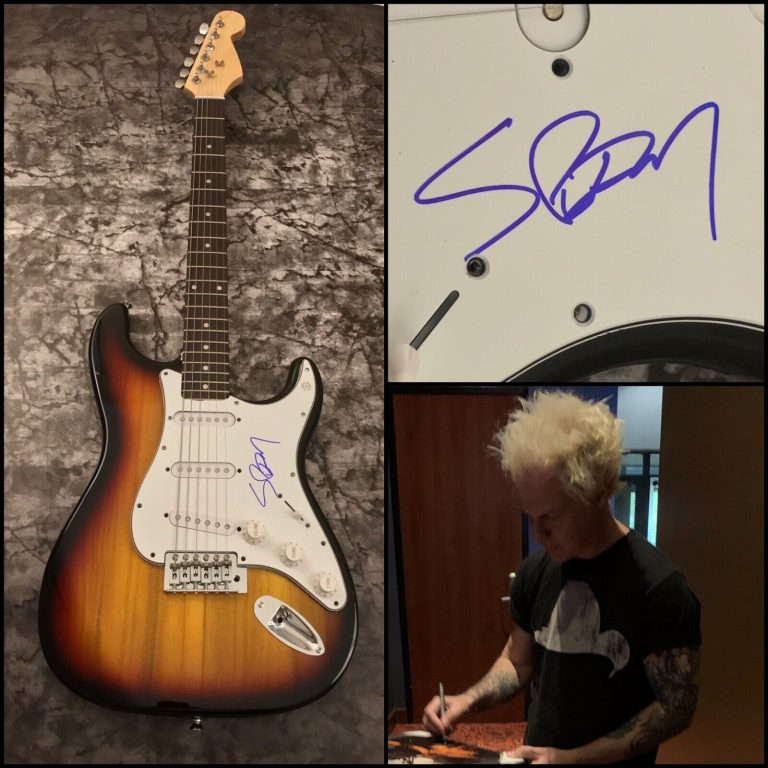 GFA POWERMAN 5000 ROCK STAR * SPIDER ONE * SIGNED ELECTRIC GUITAR PROOF S1 COA COLLECTIBLE MEMORABILIA