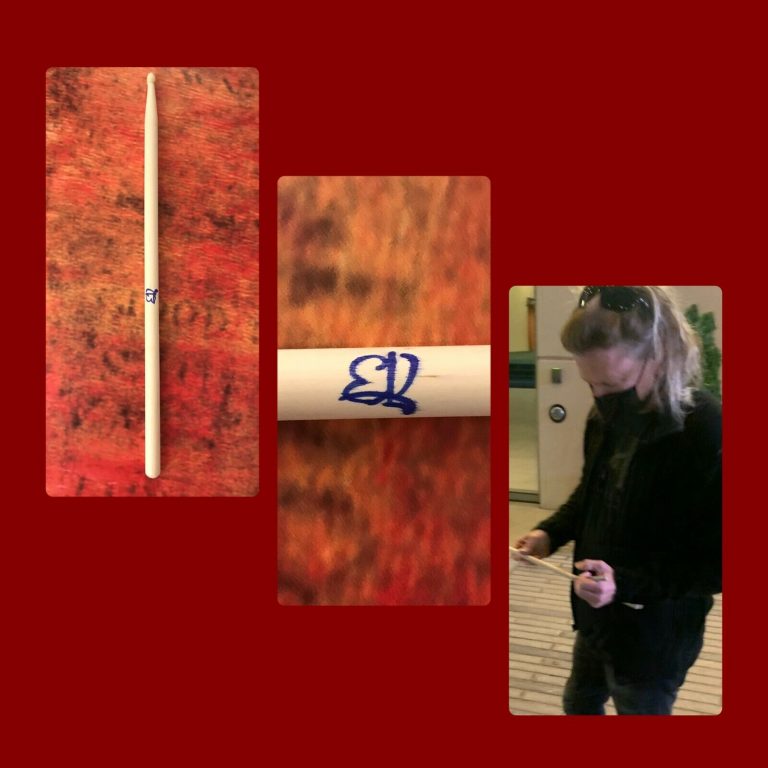 GFA STONE TEMPLE PILOTS DRUMMER * ERIC KRETZ * SIGNED NEW DRUMSTICK PROOF 1 COA COLLECTIBLE MEMORABILIA