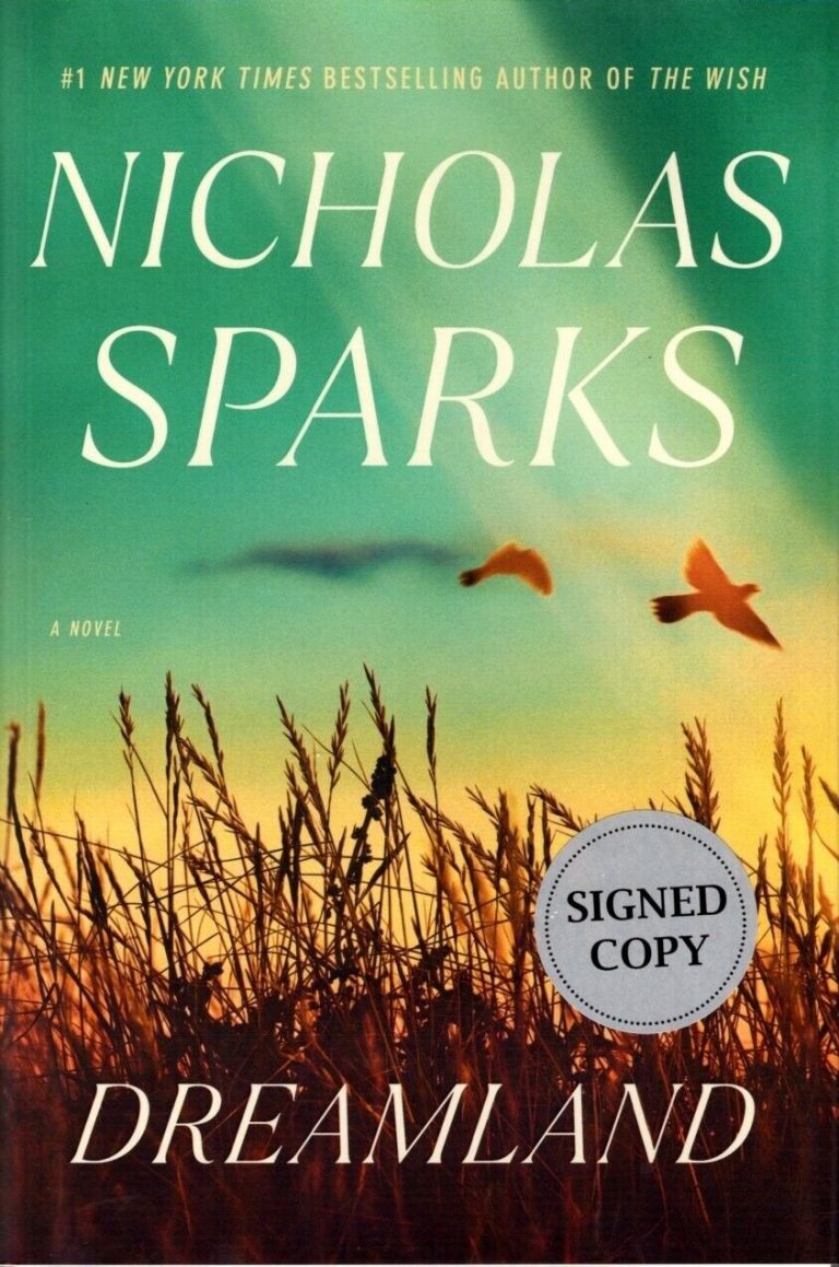NICHOLAS SPARKS SIGNED AUTOGRAPHED 1ST EDITION BOOK COLLECTIBLE MEMORABILIA