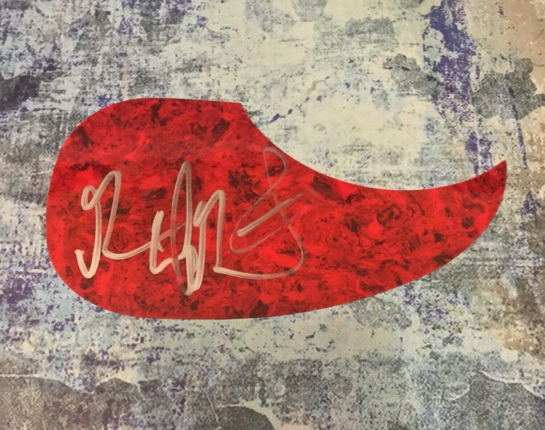 GFA I DON’T WANT TO BE * GAVIN DEGRAW * SIGNED ACOUSTIC PICKGUARD AD1 COA COLLECTIBLE MEMORABILIA