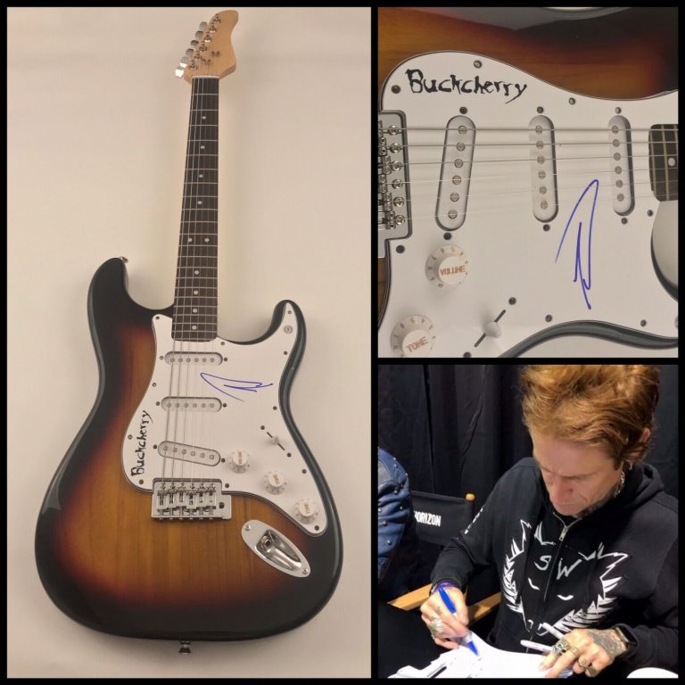 GFA BUCKCHERRY * JOSH TODD * SIGNED AUTOGRAPHED ELECTRIC GUITAR PROOF J4 COA COLLECTIBLE MEMORABILIA