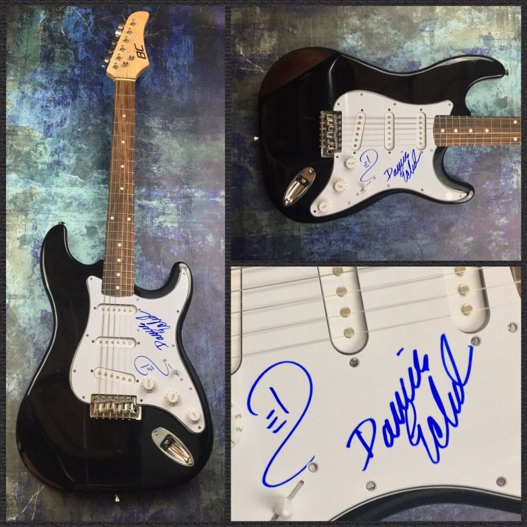 GFA WEST MEMPHIS THREE * DAMIEN ECHOLS * SIGNED ELECTRIC GUITAR LA1 COA COLLECTIBLE MEMORABILIA