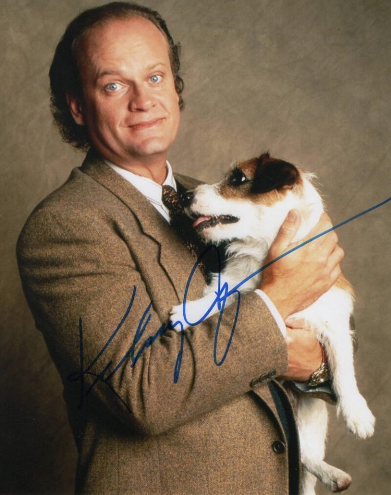 Kelsey Grammer Signed Autograph 8x10 Photo Dr Frasier Crane And Eddie Cheers Autographia 0943