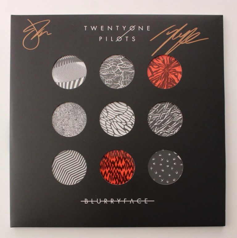 TWENTY ONE PILOTS SIGNED AUTOGRAPH ALBUM VINYL RECORD – BLURRYFACE W/ JSA COA COLLECTIBLE MEMORABILIA