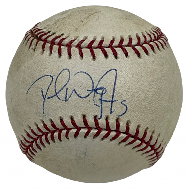 DAVID WRIGHT SIGNED GAME USED BASEBALL NEW YORK METS
 COLLECTIBLE MEMORABILIA