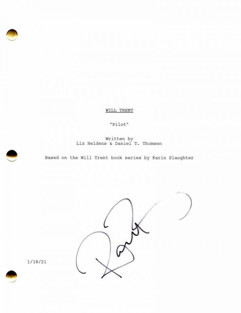 RAMON RODRIGUEZ SIGNED AUTOGRAPH WILL TRENT FULL PILOT SCRIPT – TRANSFORMERS
 COLLECTIBLE MEMORABILIA