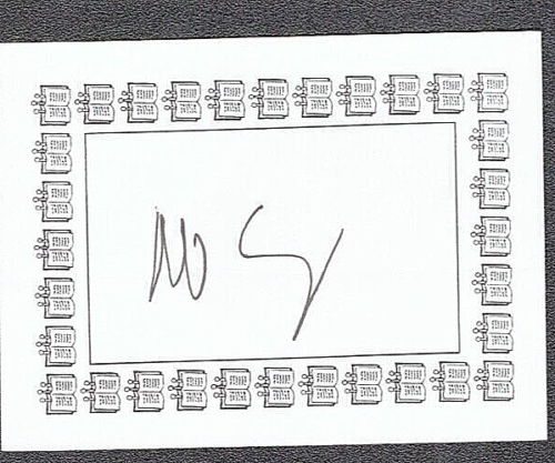 MICHAEL CONNELLY SIGNED AUTOGRAPH 2.5×4 BOOKPLATE 2 COLLECTIBLE MEMORABILIA