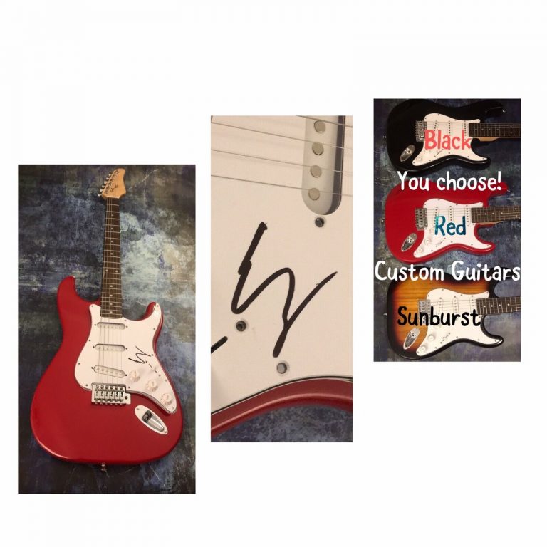 GFA VAMPIRE WEEKEND SINGER * EZRA KOENIG * SIGNED ELECTRIC GUITAR COA COLLECTIBLE MEMORABILIA