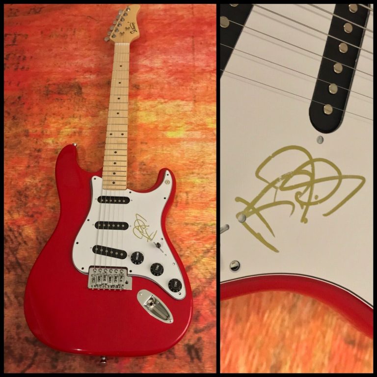 GFA HOME & RAGING FIRE STAR * PHILLIP PHILLIPS * SIGNED ELECTRIC GUITAR P3 COA COLLECTIBLE MEMORABILIA
