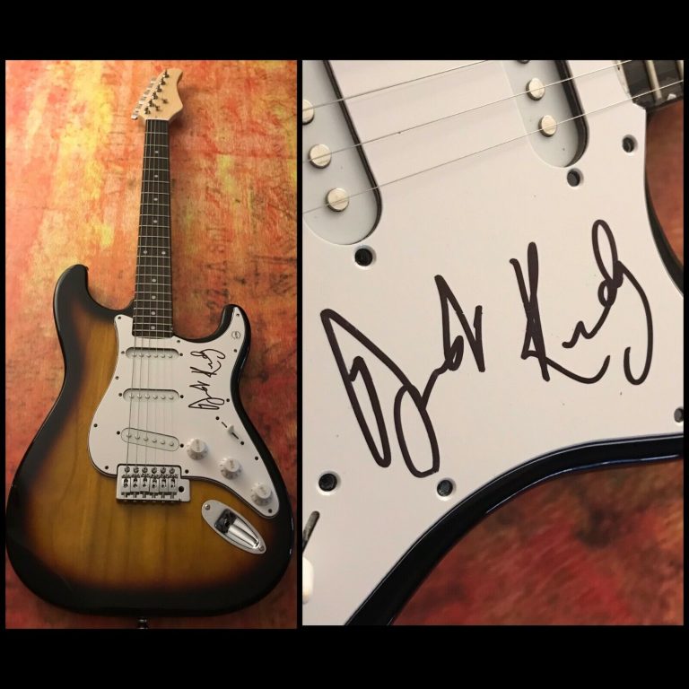 GFA WITHOUT FEAR OUTNUMBERED * DERMOT KENNEDY * SIGNED ELECTRIC GUITAR PROOF COA COLLECTIBLE MEMORABILIA