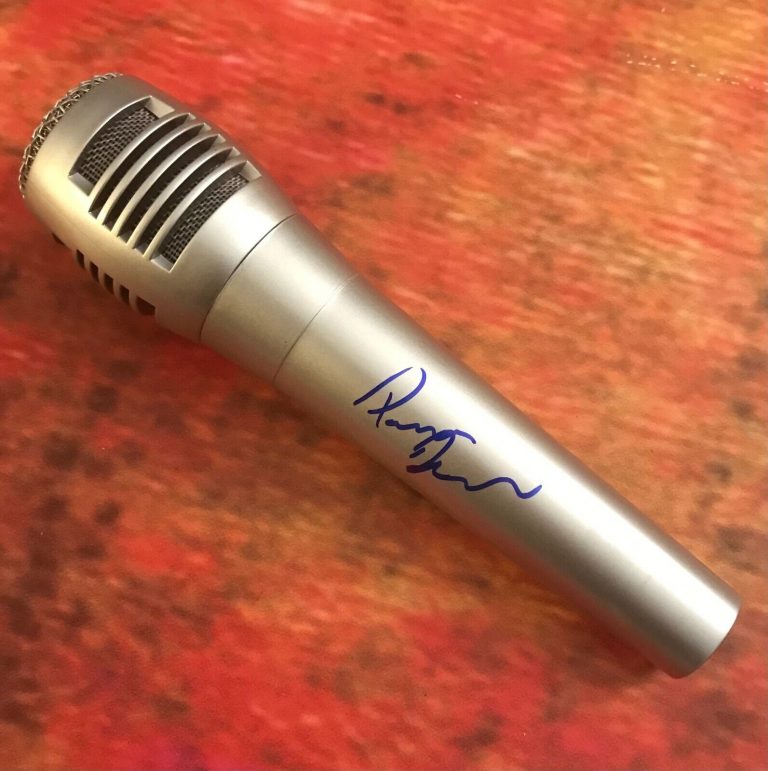 GFA STATE OF THE HEART * PATRICK DRONEY * SIGNED MICROPHONE PROOF P6 COA COLLECTIBLE MEMORABILIA