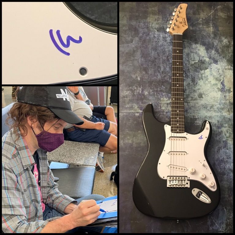 GFA PRETTY PIMPIN STAR * KURT VILE * SIGNED ELECTRIC GUITAR PROOF K4 COA COLLECTIBLE MEMORABILIA