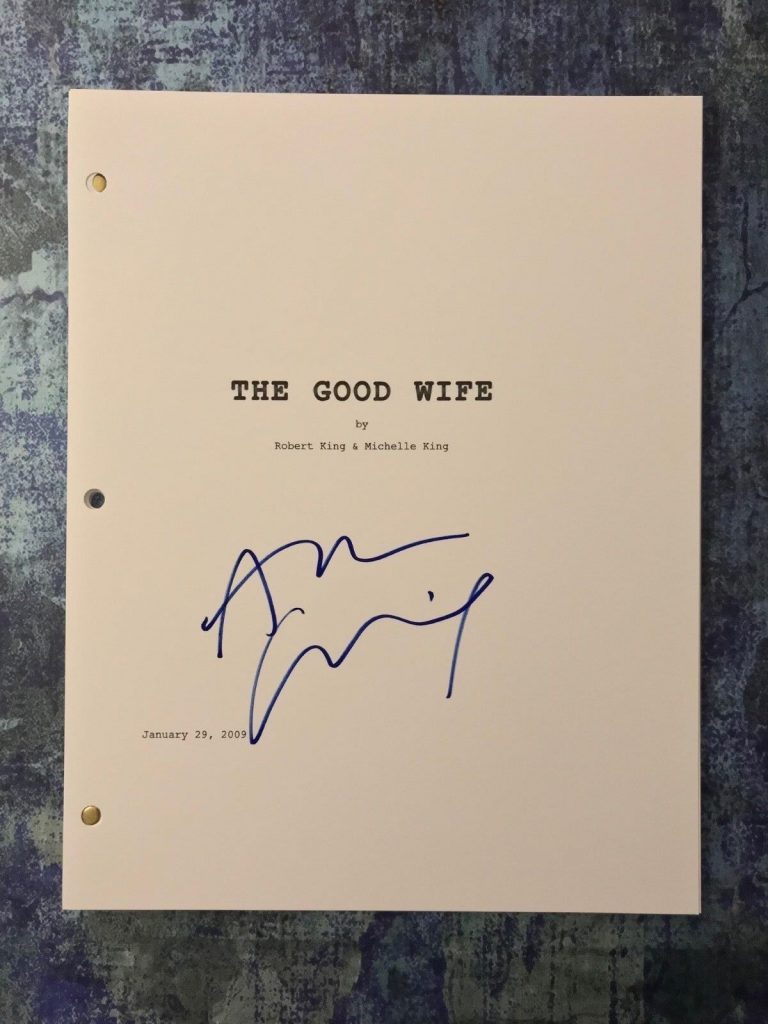 GFA THE GOOD WIFE ELI GOLD * ALAN CUMMING * SIGNED TV SHOW SCRIPT PROOF AD1 COA COLLECTIBLE MEMORABILIA