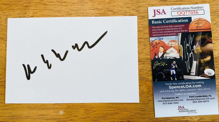 ANDREW LLOYD WEBBER SIGNED AUTOGRAPHED 4×6 CARD JSA CERTIFIED BROADWAY COMPOSER
 COLLECTIBLE MEMORABILIA