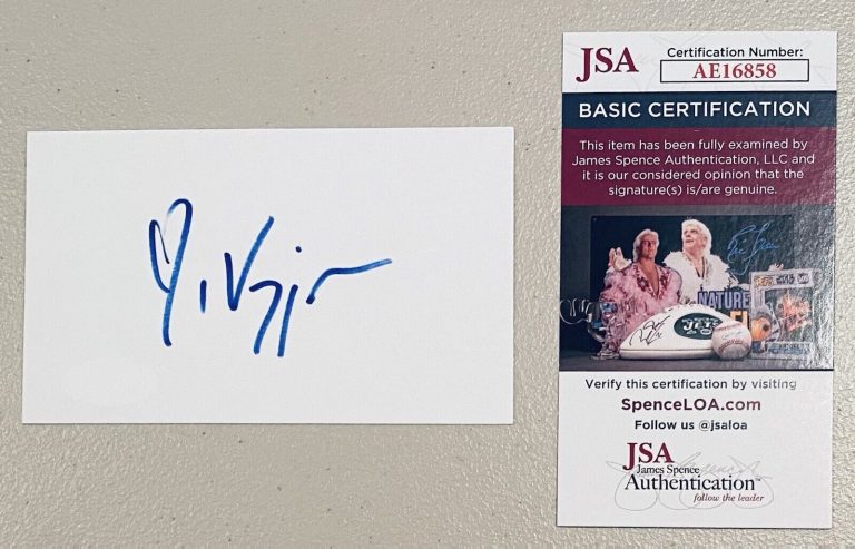 VIGGO MORTENSEN SIGNED AUTOGRAPHED 3×5 CARD JSA CERTIFIED LORD OF THE RINGS
 COLLECTIBLE MEMORABILIA