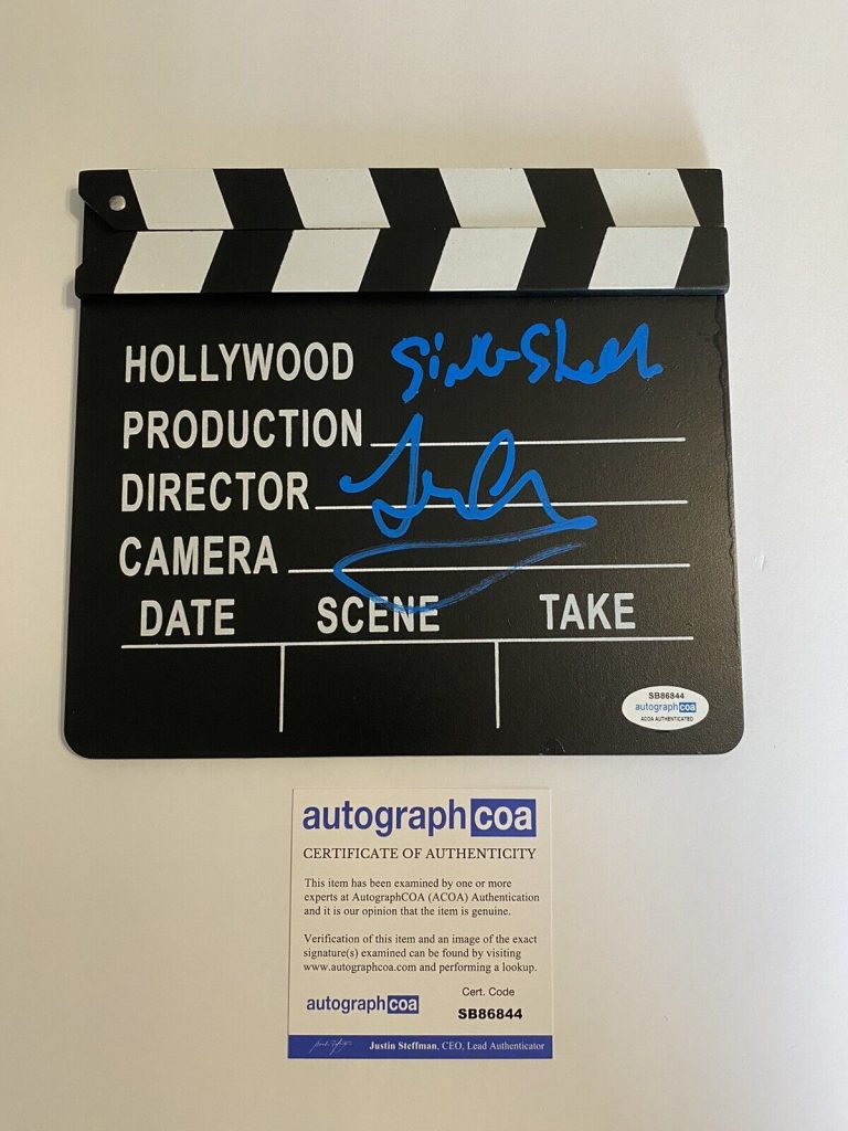 JOHN CARNEY SIGNED AUTOGRAPH CLAPPER DIRECTOR BOARD ‘SING STREET’ ‘ONCE’ ACOA
 COLLECTIBLE MEMORABILIA
