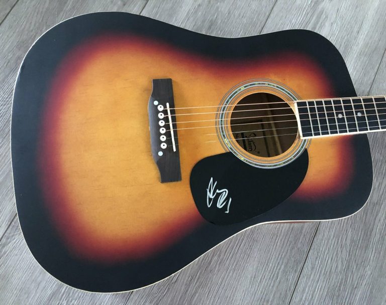 Dave Matthews Signed Full Size Acoustic Guitar COA Proof Autographed Dave Matthews Signed Full Size Acoustic Guitar COA Proof Autographed
