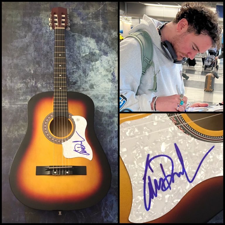 GFA I’LL BE WAITING * CIAN DUCROT * SIGNED ACOUSTIC GUITAR PROOF COA
 COLLECTIBLE MEMORABILIA