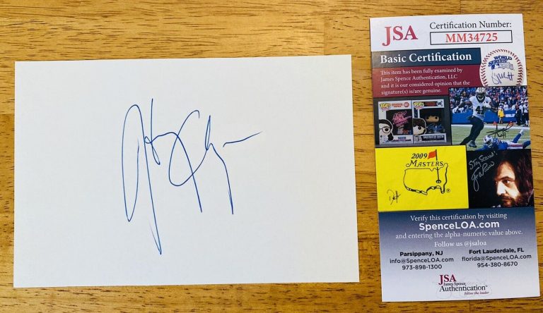 HARRY CHAPIN SIGNED AUTOGRAPHED 4×6 PAGE JSA CERTIFIED CATS IN THE CRADLE
 COLLECTIBLE MEMORABILIA