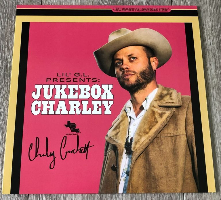 CHARLEY CROCKETT SIGNED LIL GL PRESENTS JUKEBOX CHARLEY VINYL & BECKETT BAS COA
 COLLECTIBLE MEMORABILIA