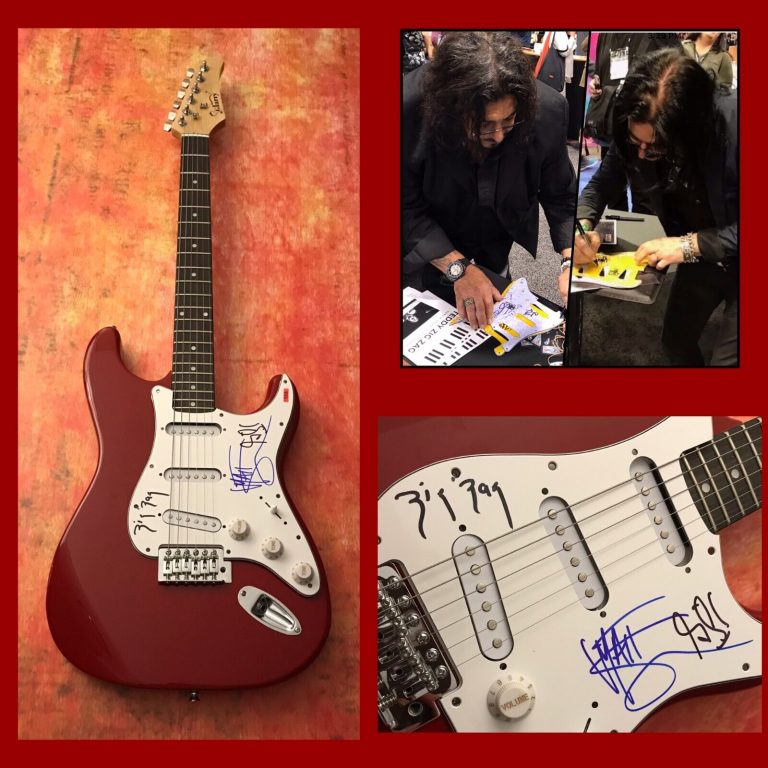 GFA TEDDY, GILBY & MATT SORUM X3 * GUNS N’ ROSES * SIGNED ELECTRIC GUITAR COA
 COLLECTIBLE MEMORABILIA