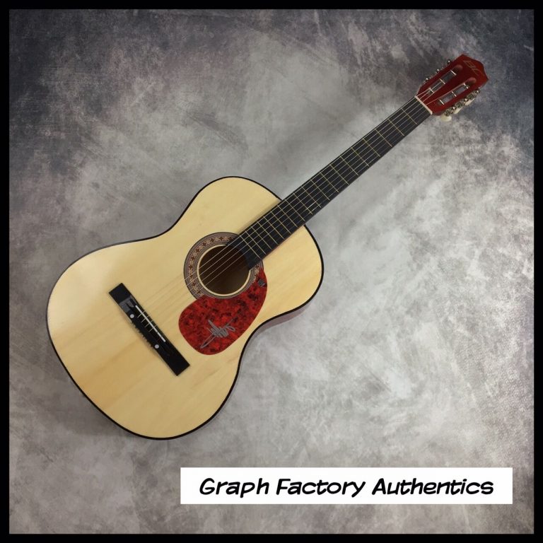 GFA PARACHUTE BAND FRONTMAN * WILL ANDERSON * SIGNED ACOUSTIC GUITAR W2 COA
 COLLECTIBLE MEMORABILIA