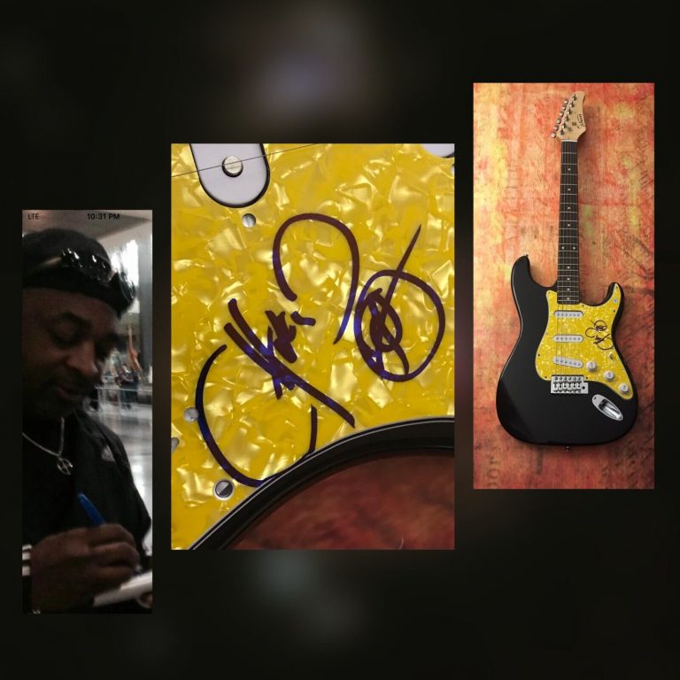 GFA PUBLIC ENEMY LEGEND * CHUCK D * SIGNED ELECTRIC GUITAR PROOF AD1 COA
 COLLECTIBLE MEMORABILIA