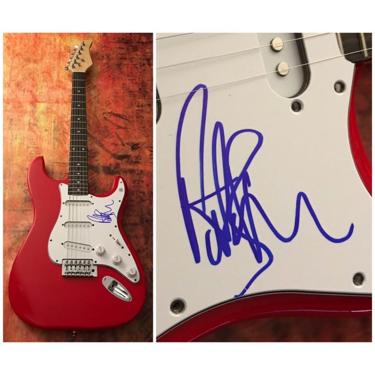 GFA NAKED EYES BAND STAR * PETE BYRNE * SIGNED ELECTRIC GUITAR COA
 COLLECTIBLE MEMORABILIA